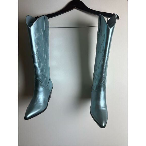 Madden Girl Arizona knee-high cowboy boots - Picture 7 of 12